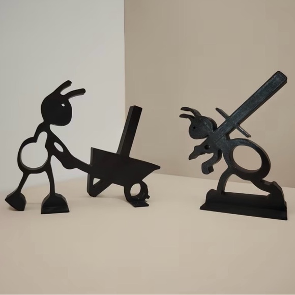 Toilet Paper Holder Decorative Stand - set of 2 - Picture 2 of 3